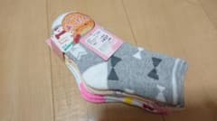 新品 子供 靴下 クルー丈 3足セット 15～20cmのサムネイル