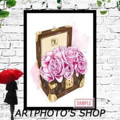 a4フレーム付き】 インテリア オマージュアートポスターa4 No3347