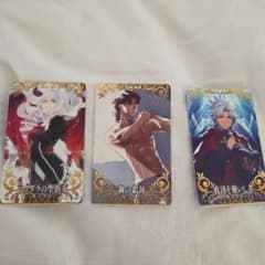 Fate/Grand Order アーケード概念礼装 カード 教会3種セットのサムネイル