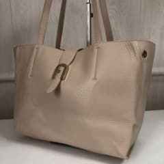 FURLA トートバッグ ヴィットリア モノグラム 総柄 アーチロゴ 