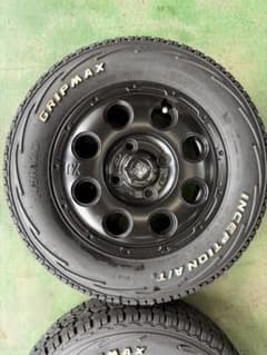 2023年GRIPMAX ATタイヤ 12 インチ4本セット 4J +40