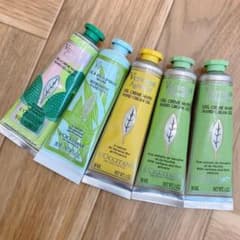 ロクシタン　ヴァーベナ系　ハンドクリーム　30ml×5