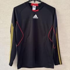 adidas アディダス 長袖シャツ ブラック Ｌサイズ