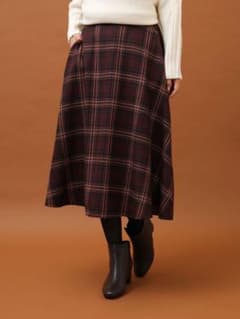 ロングスカート｜チェックのサムネイル