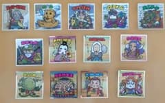 【送料込み】ロッテ 浮世絵ビックリマンシール 13枚セットのサムネイル