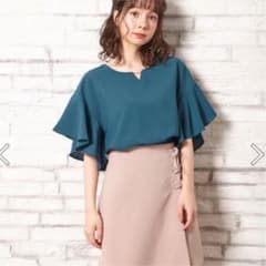 INGNI ピン付麻調PEフレア袖/ブラウスのサムネイル