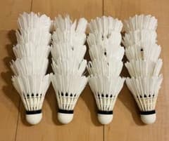 バドミントンシャトル 中古20球 練習用•野球ノック用 - メルカリ