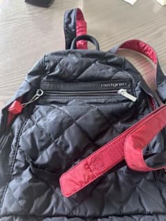 Hedgren キルティング バックパック ブラックのサムネイル