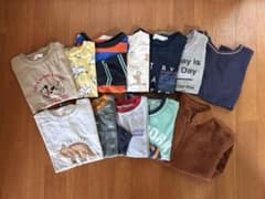 男の子 まとめ売り 長袖　12点セットのサムネイル