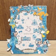 ディズニーシー 25周年 フォトスタンド フォトフレーム スパークリング