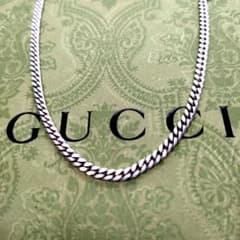 【48cm/3.2mm】グッチ 喜平チェーン ネックレス シルバーC-17 48cm/3.2mm】グッチ 喜平チェーン ネックレス シルバーC-17 - メルカリ