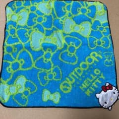 OUTDOOR キティちゃん コラボ ハンドタオルのサムネイル