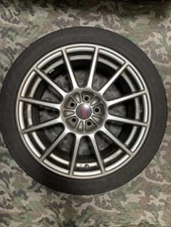 STI 17インチ アルミホイール タイヤセットのサムネイル