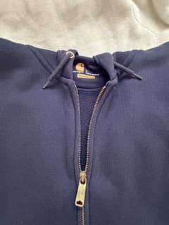 Carhartt ジップアップパーカー ネイビーLのサムネイル