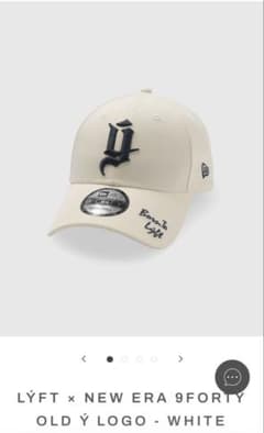 LYFT x NEW ERA 9FORTY キャップ ホワイト LYFT x NEW ERA 9FORTY キャップ ホワイト - メルカリ