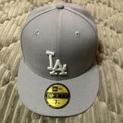 New Era 59FIFTY グレー LAキャップ 7 1/8のサムネイル