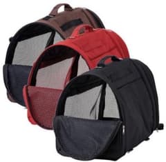 【新品】バックパックキャリー《ラージ》４WAY PREfER PETS レッドのサムネイル