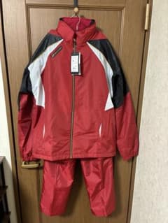 野球 エスエスケイ SSK ウィンドブレーカー上下セット 新品 サイズO レッドのサムネイル