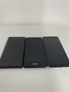 佐*藤様 【動作品】Androidスマホ3台セット ネットワーク制限なし