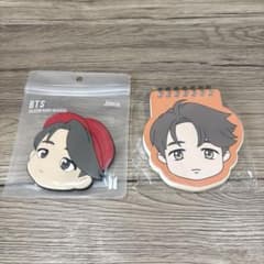 【新品未使用】BTS公式 Jimin シリコンハンドミラー & スプリングノートのサムネイル