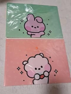 BT21 minini FILE POCKET 2点セット(新品未開封)のサムネイル