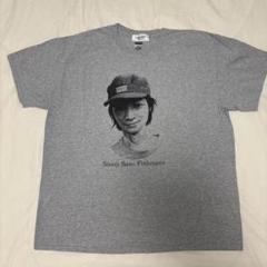 TWONESS フィッシュマンズ 佐藤伸治 Tシャツ L グレー TWONESSフィッシュマンズ 佐藤伸治 Tシャツ Lサイズ グレー
