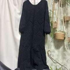 titivate select ロングワンピース ブラック Mのサムネイル
