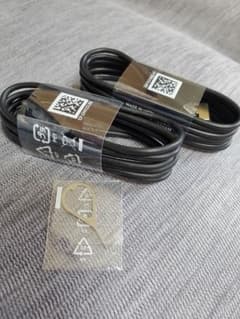 純正EP-DN925UBE USBケーブル 黒　Type-B　2セット+ピン付きのサムネイル