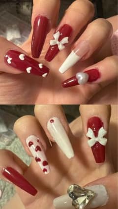 クリスマスネイルのサムネイル