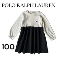 【美品】POLORALPHLAURENキッズワンピース110ポニー刺繍フォーマルのサムネイル