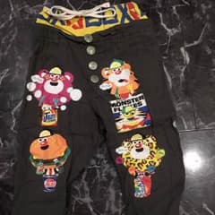 腰ばきパンツ カーキのサムネイル