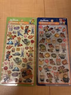 ズートピア ボンボンドロップシールのサムネイル