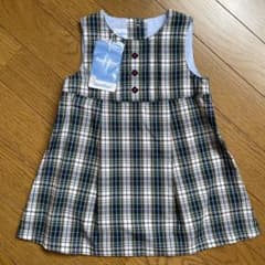 ファミリア　チェックワンピース　サイズ80のサムネイル