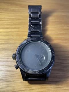 NIXON 42-20Chrono オールブラック クロノグラフ腕時計のサムネイル