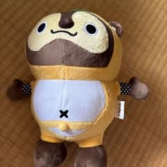 土山サービスエリアのマスコットキャラクター 土山たぬきのぬいぐるみのサムネイル