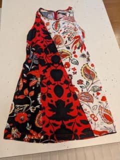 Desigual ノースリーブワンピース 38 マルチカラーのサムネイル
