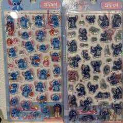 スティッチ 3Dシール 2セットのサムネイル