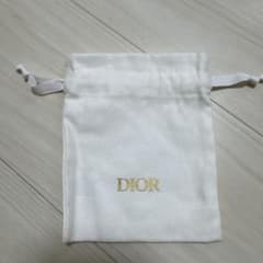 Dior 巾着 ポーチ ホワイトのサムネイル