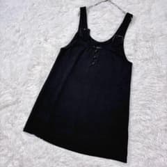 【archives アルシーヴ】バックルベルト✨チュニック ミニワンピ 黒 M