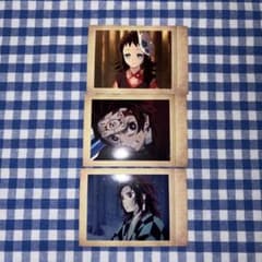 鬼滅の刃 ぱしゃこれ 3枚セットのサムネイル
