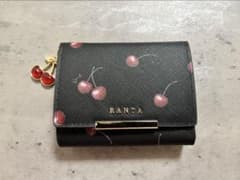 【新品未使用】RANDA チェリー チャーム付き三つ折りウォレット2026SSのサムネイル