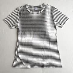 PETIT BATEAU ストライプ Tシャツ Sサイズのサムネイル