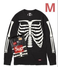 Supreme Hanes サーマル クルーネック スケルトン M - メルカリ
