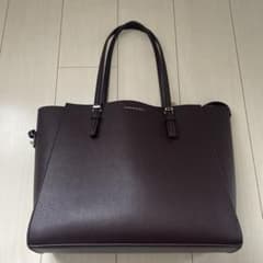 CHARLES & KEITH ダークブラウン トートバッグのサムネイル