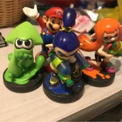 スプラトゥーン アミーボ三体とマリオアミーボセットのサムネイル