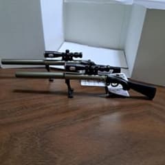 ライフル銃型ライト付きボールペン2本セット！のサムネイル