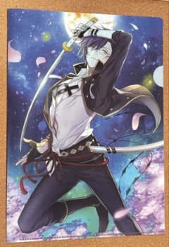刀剣乱舞　明石国行　二周年記念祝画　クリアファイルのサムネイル