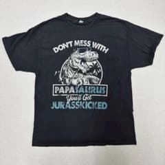 Hanes ヘインズ 恐竜Tシャツ ヴィンテージ US古着のサムネイル