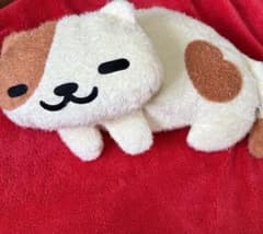 고양이 아츠메 부드러운 봉제인형 쿠션 쿠리무씨