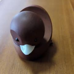 木製オブジェ 鳥 置物のサムネイル